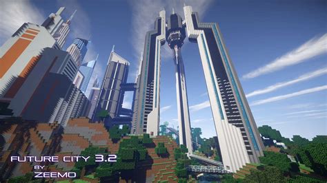 cool minecraft skyscrapers|futuristic skyscraper minecraft build.